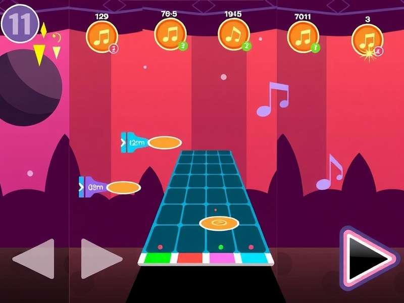 Ginger Music Rhythm Gameplay Screenshot